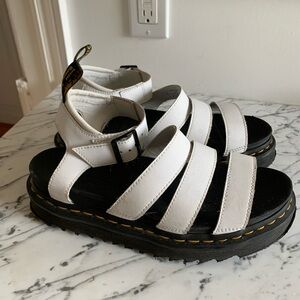 COPY - Dr Martens White Sandals 9